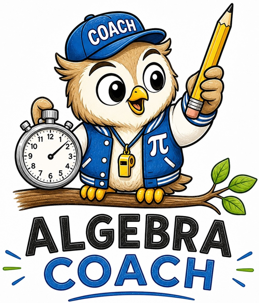 Algebra Coach owl logo